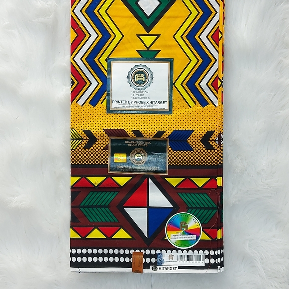 Elegant & stunning African Ankara wax,100% cotton. - Picture 14 of 16